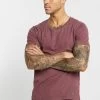 Prix Cassé Pier One T-shirt Basique T-shirts & Polos Col En V Homme