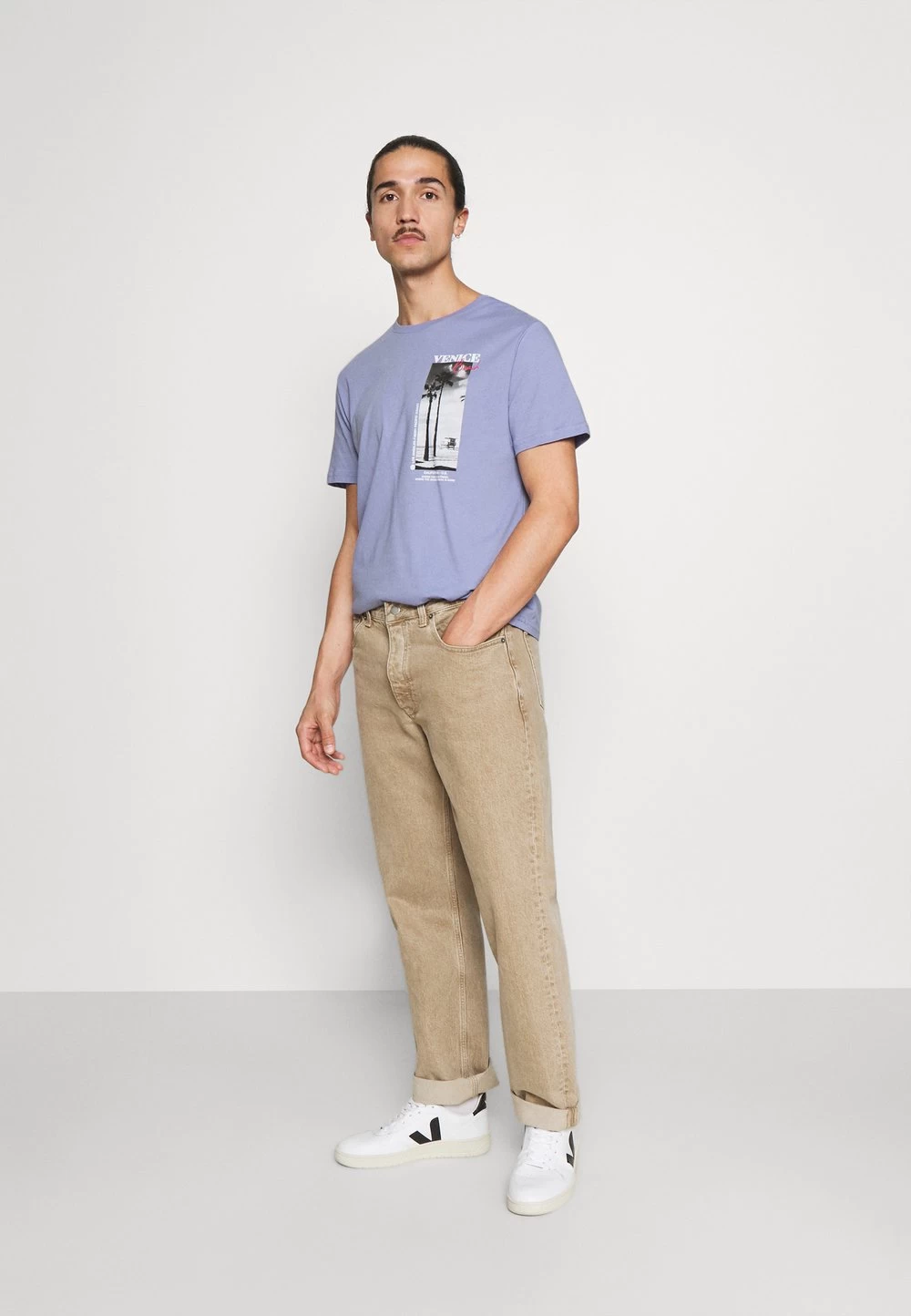 Pier One Garantie De Qualité 100% T-shirt Imprimé T-shirts Col Rond Homme 2 Pier One Garantie De Qualité 100% T-shirt Imprimé T-shirts Col Rond Homme – Image 2