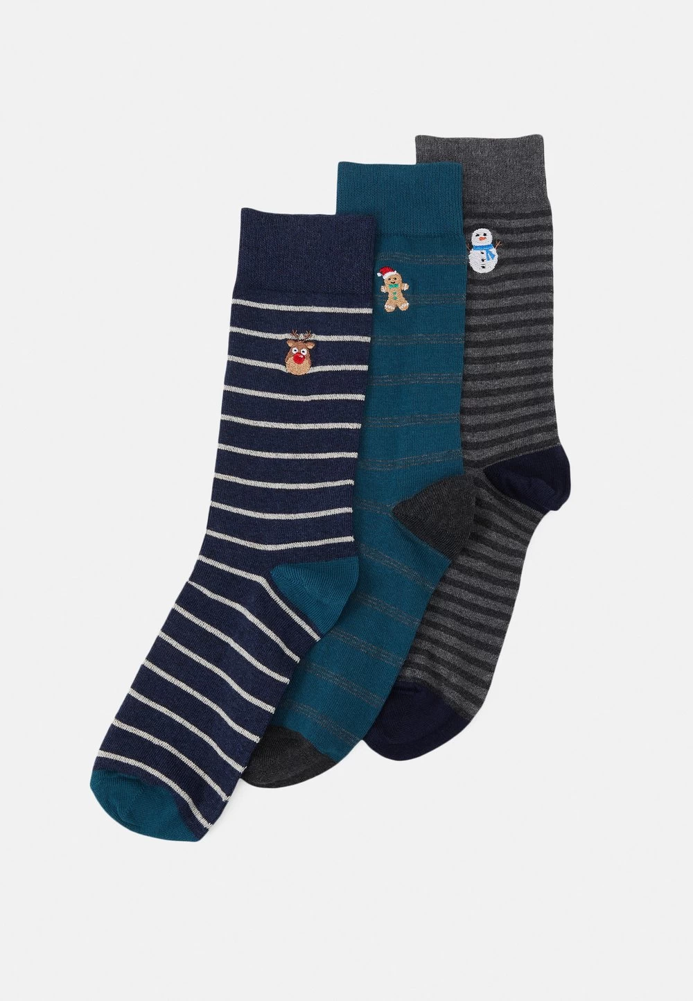 Pier One 3 PACK – Chaussettes Pas Cher Sous-vêtements Rayures Homme 8 Pier One 3 PACK – Chaussettes Pas Cher Sous-vêtements Rayures Homme – Image 8