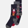 Pier One 3 PACK – Chaussettes 50% Off De Vente Sous-vêtements Chiné Homme
