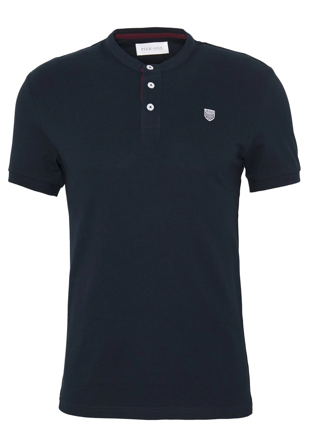 Bon Rapport Coût-Efficacité Pier One Polo T-shirts & Polos Col Tunisien Homme 1 Bon Rapport Coût-Efficacité Pier One Polo T-shirts & Polos Col Tunisien Homme