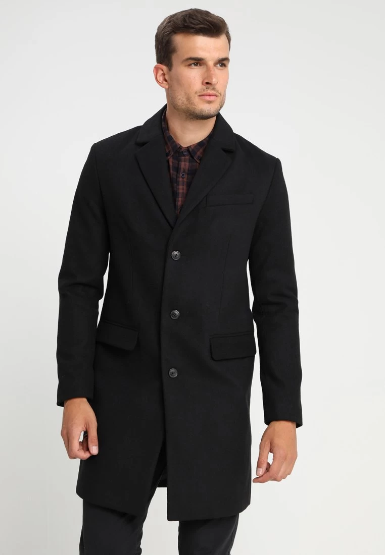 Pier One Excellente Qualité Manteau Classique Manteaux Col Revers Homme 1 Pier One Excellente Qualité Manteau Classique Manteaux Col Revers Homme