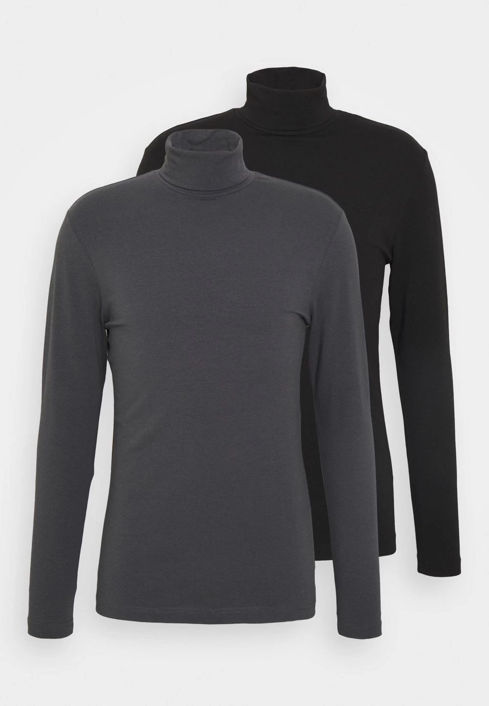 Pier One Qualité Excellente 2 PACK – T-shirt à Manches Longues T-shirts & Polos Col Roulé Homme 7 Pier One Qualité Excellente 2 PACK – T-shirt à Manches Longues T-shirts & Polos Col Roulé Homme – Image 7