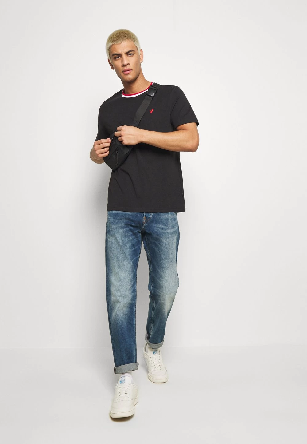 Prix Discount Pier One T-shirt Basique T-shirts & Polos Col Rond Homme 2 Prix Discount Pier One T-shirt Basique T-shirts & Polos Col Rond Homme – Image 2