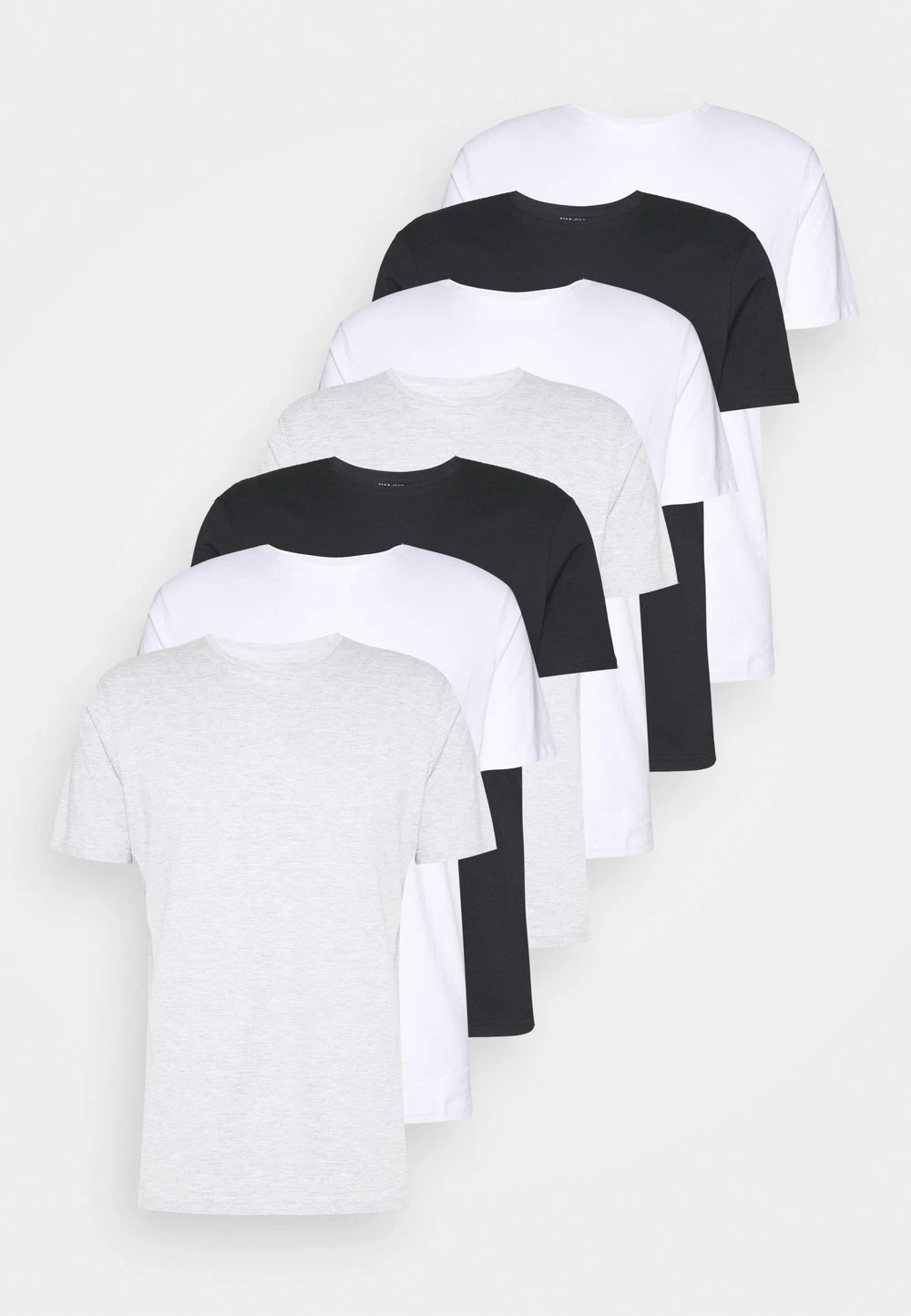 Prix Sacrifiés Pier One 7 PACK – T-shirt Basique T-shirts Col Rond Homme 11 Prix Sacrifiés Pier One 7 PACK – T-shirt Basique T-shirts Col Rond Homme – Image 11
