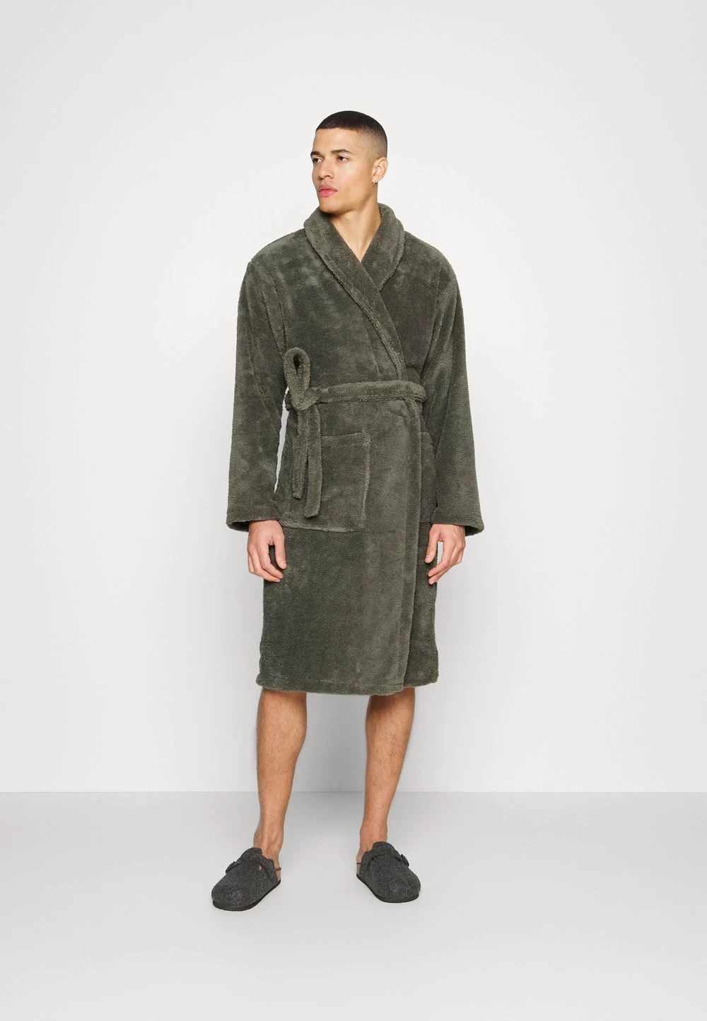 Pier One Peignoir Première Qualité Sous-vêtements & Chaussettes Col Châle Homme 2 Pier One Peignoir Première Qualité Sous-vêtements & Chaussettes Col Châle Homme – Image 2