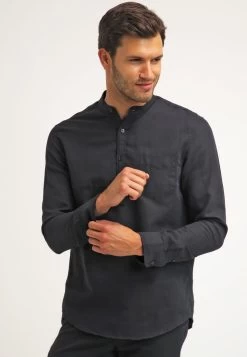 Pier One Chemise Réduction Chemises Col Mao Homme