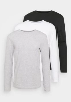 Prix Réduit Pier One 3 PACK – T-shirt à Manches Longues T-shirts Col Rond Homme 19 Prix Réduit Pier One 3 PACK – T-shirt à Manches Longues T-shirts Col Rond Homme -Pier One Boutique 5065377fc72c4fd496763a2b57fb6a7f