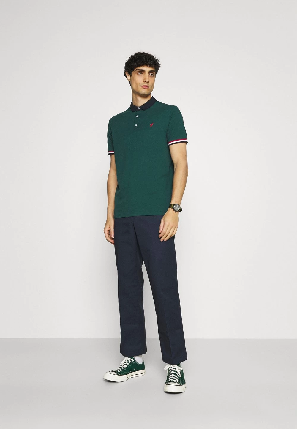 Pier One Haute Qualité Polo T-shirts Col Polo Homme 2 Pier One Haute Qualité Polo T-shirts Col Polo Homme – Image 2