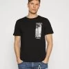 Pier One Prix Légers T-shirt Imprimé T-shirts Col Rond Homme