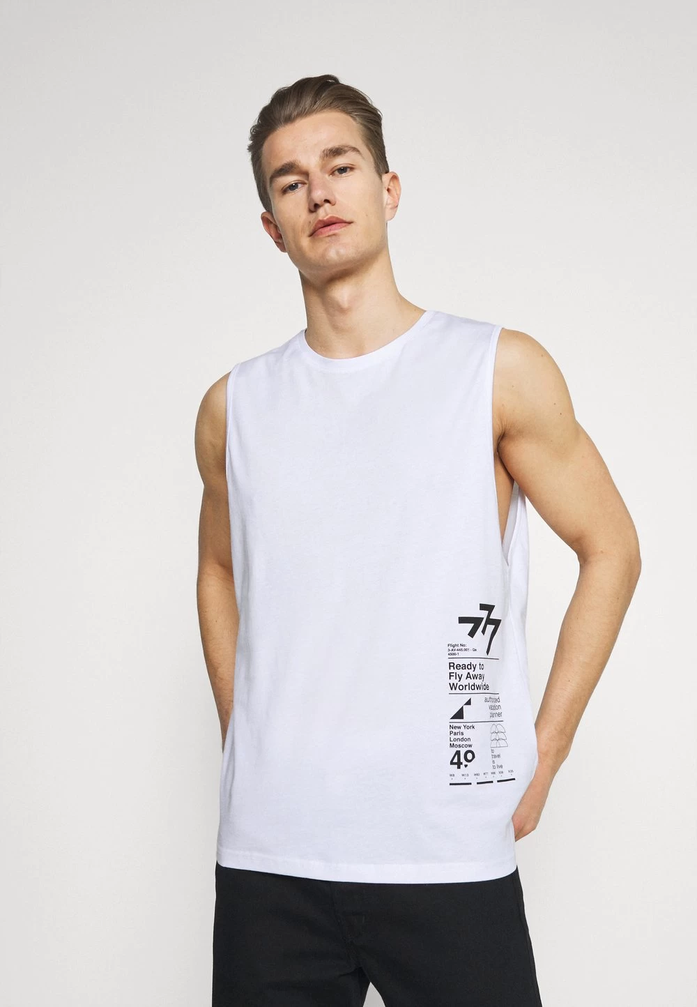 Prix Acceptable Pier One Débardeur T-shirts Col Rond Homme 1 Prix Acceptable Pier One Débardeur T-shirts Col Rond Homme