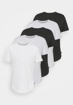 Pier One 50% Off De Vente 5 PACK – T-shirt Basique T-shirts Col Rond Homme -Pier One Boutique 654f2e2ce13d4a31bde45dfac60cc6a2