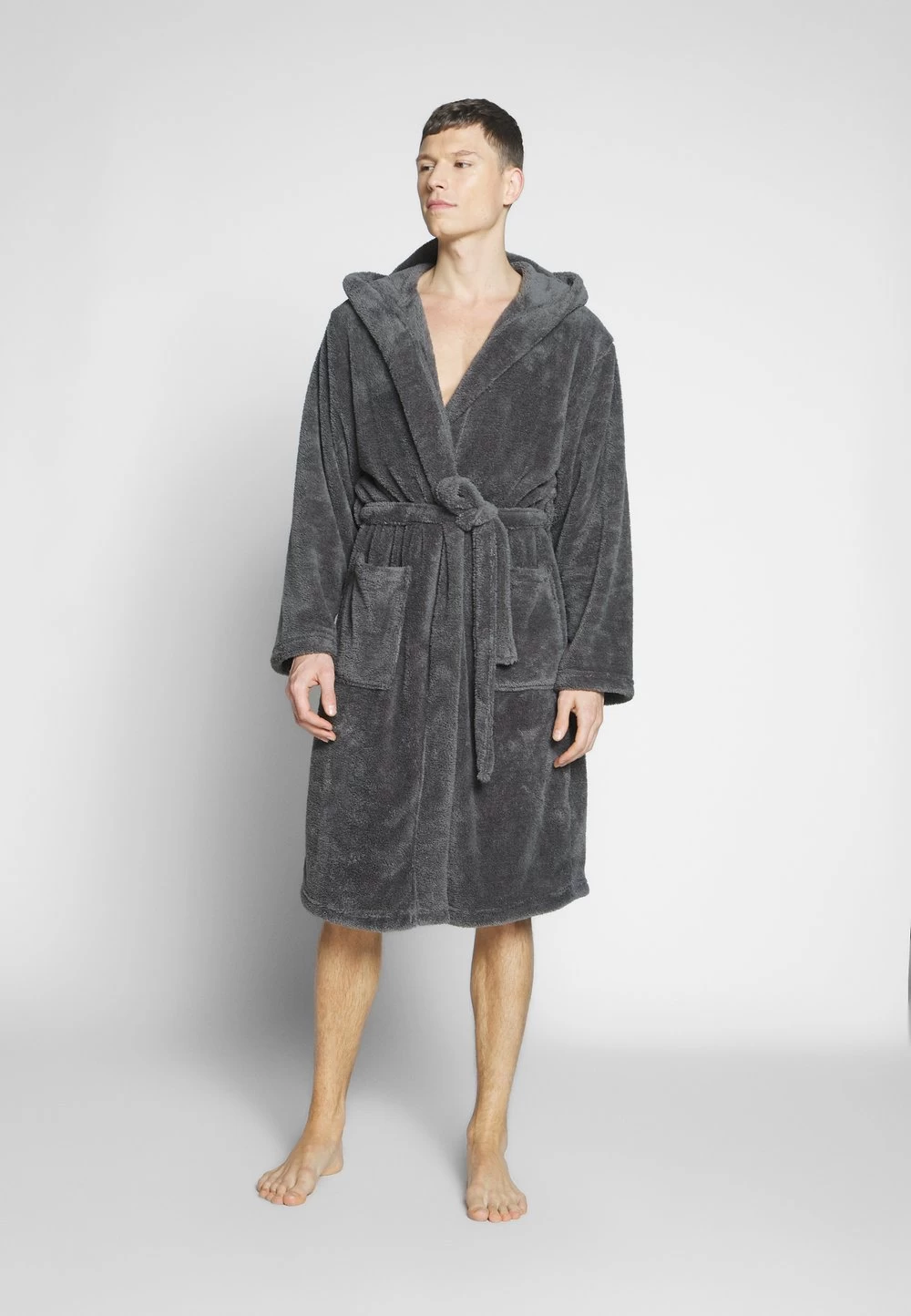 Prix Usine Pier One Peignoir Sous-vêtements & Chaussettes Capuche Homme 2 Prix Usine Pier One Peignoir Sous-vêtements & Chaussettes Capuche Homme – Image 2