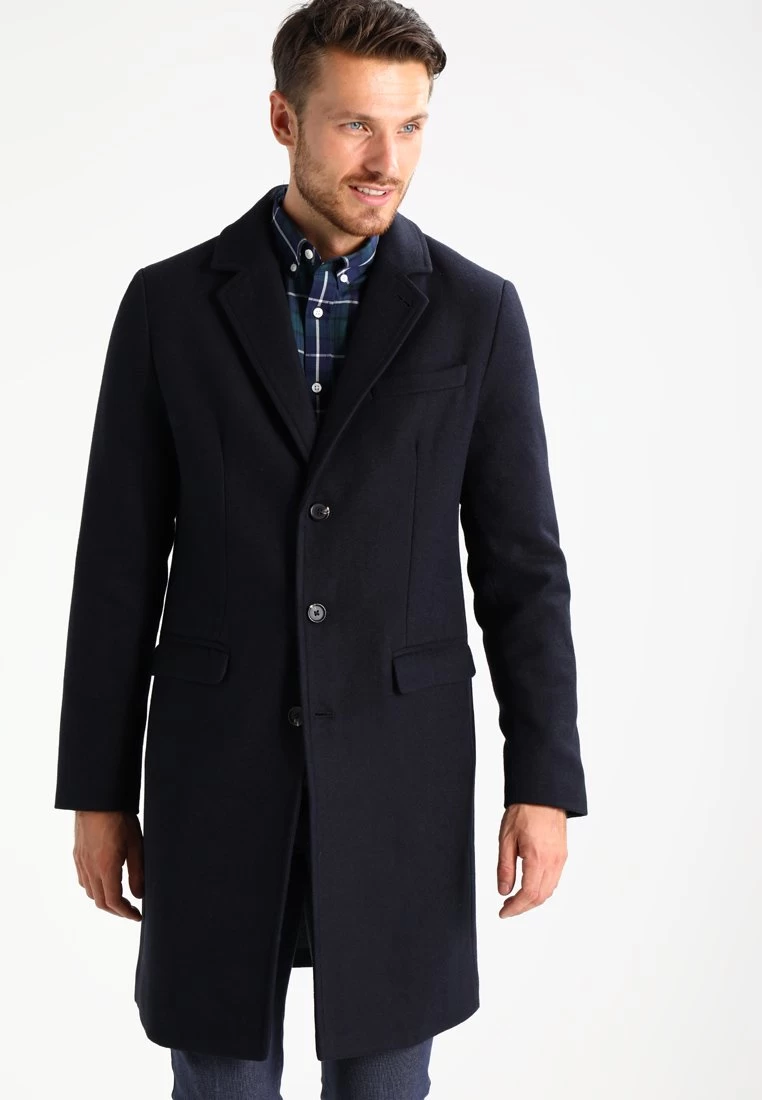 Pier One Manteau Classique Prix Ourlé Manteaux Col Revers Homme 4 Pier One Manteau Classique Prix Ourlé Manteaux Col Revers Homme – Image 4