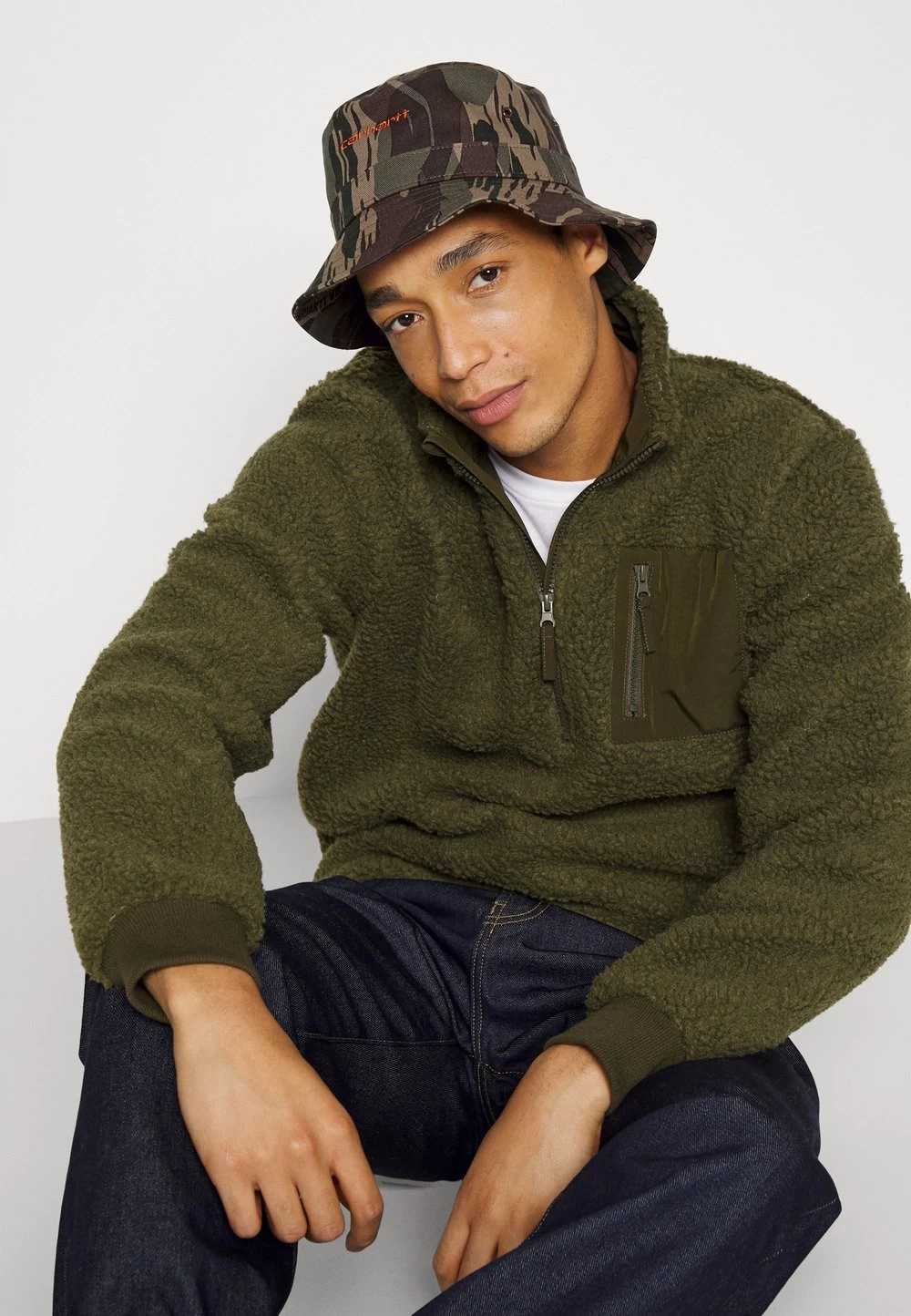 Pier One Sweat Polaire Haute Qualité Sweats & Hoodies Col Camionneur Homme 4 Pier One Sweat Polaire Haute Qualité Sweats & Hoodies Col Camionneur Homme – Image 4