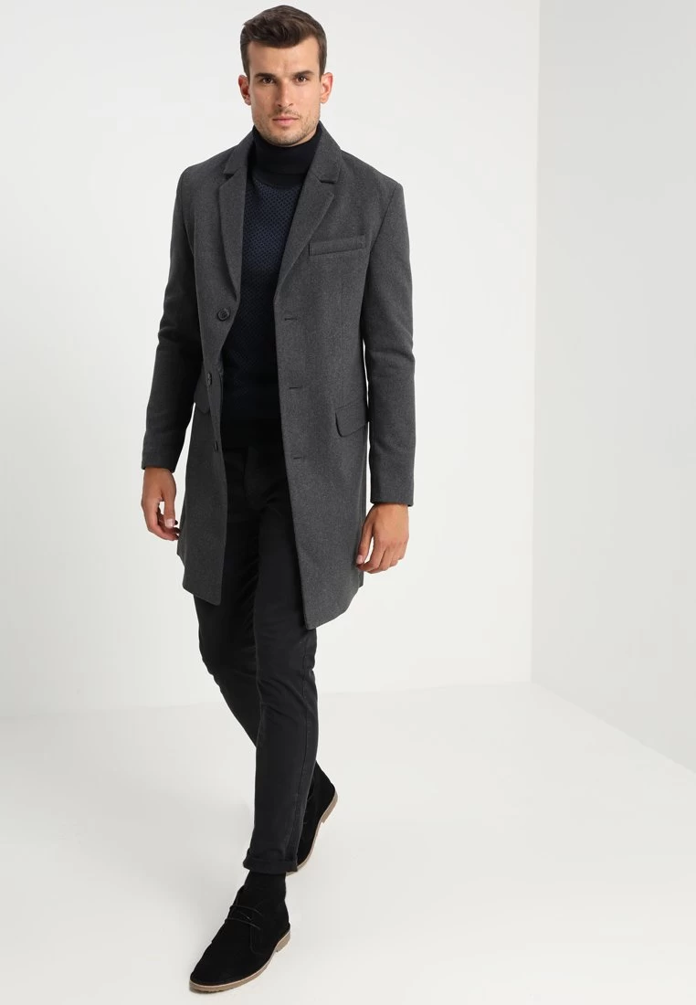Pier One Prix D’Amis Manteau Classique Manteaux Col Revers Homme 2 Pier One Prix D’Amis Manteau Classique Manteaux Col Revers Homme – Image 2
