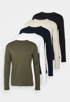 Pier One Prix Gelé 5 PACK – T-shirt à Manches Longues T-shirts & Polos Col Rond Homme -Pier One Boutique 946c941ae0e947a999397bec98f5181f
