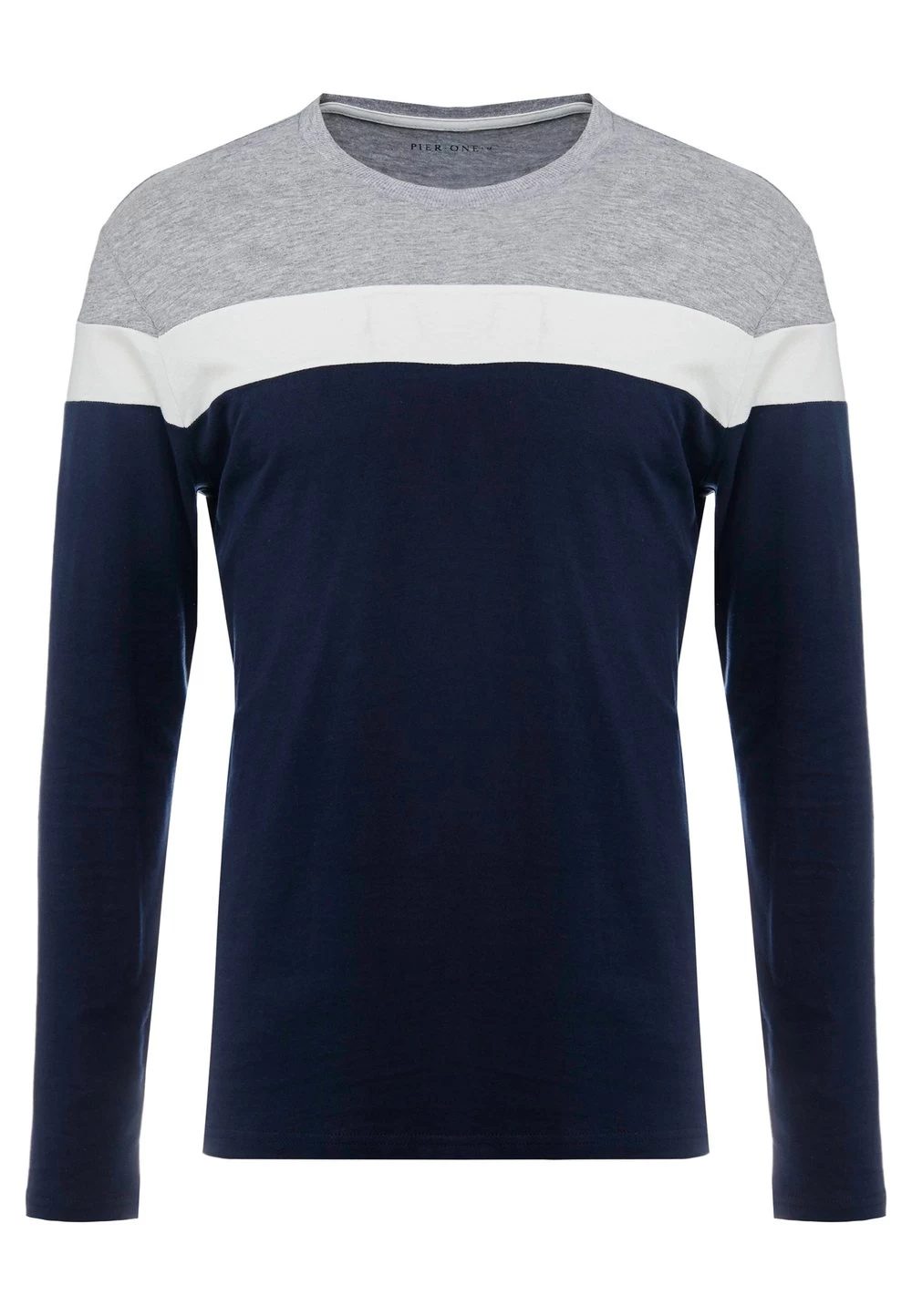 Promos Pier One T-shirt à Manches Longues T-shirts & Polos Col Rond Homme 7 Promos Pier One T-shirt à Manches Longues T-shirts & Polos Col Rond Homme – Image 7