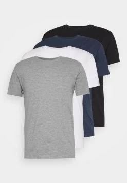 Pier One 4 PACK – T-shirt Basique Qualité Fiable T-shirts Col Rond Homme -Pier One Boutique a6336c9ea9294b8b9261921b47ede4b7