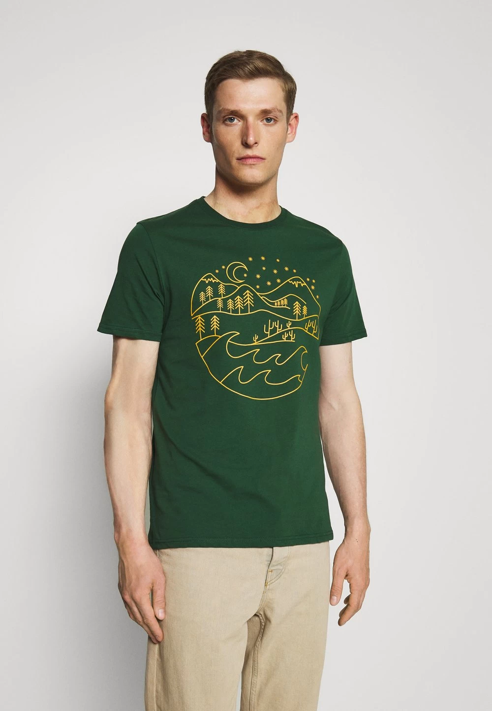 Pier One T-shirt Imprimé Prix Usine T-shirts Col Rond Homme 1 Pier One T-shirt Imprimé Prix Usine T-shirts Col Rond Homme