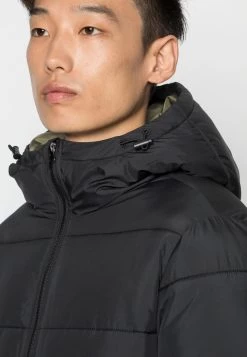 Pier One BASIC PUFFER JACKET WITH CONTRAST HOOD – Veste D’hiver Prix Accessible Vestes Capuche Homme -Pier One Boutique ac45dd429b7349d1b1c00897ccebcc8a