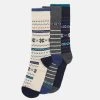 Pier One 3 PACK – Chaussettes Pas Cher Sous-vêtements Rayures Homme