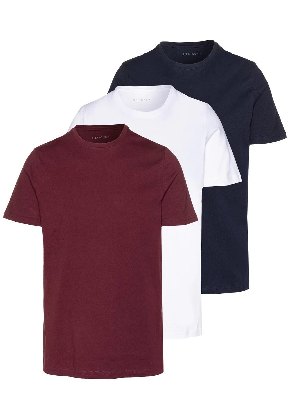Prix Gelé Pier One 3 PACK – T-shirt Basique T-shirts Col Rond Homme 18 Prix Gelé Pier One 3 PACK – T-shirt Basique T-shirts Col Rond Homme – Image 18
