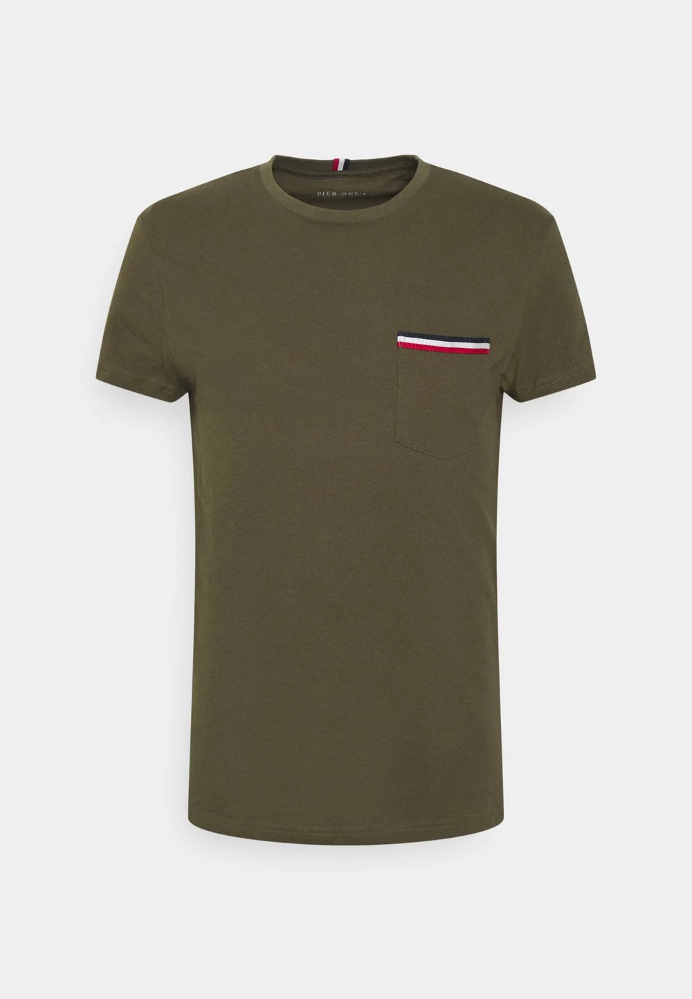 Pas Cher Pier One T-shirt Basique T-shirts Col Rond Homme 9 Pas Cher Pier One T-shirt Basique T-shirts Col Rond Homme – Image 9