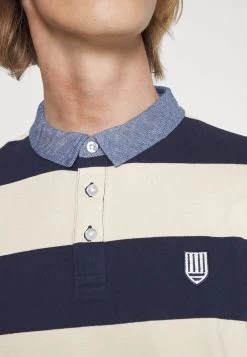 Pier One Polo – Dark Blue/mottled Beige Prix Sympa T-shirts & Polos Col Polo Homme -Pier One Boutique b588136618a94568b4b8e1a3e371c3c4