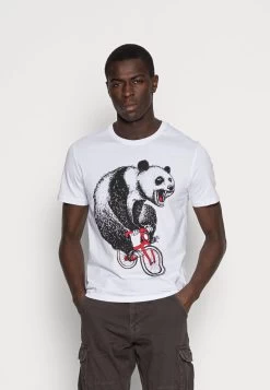 Pier One T-shirt Imprimé Qualité Excellente T-shirts Col Rond Homme