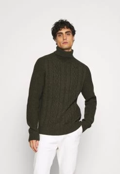 Pier One NEW CABLE TURTLENECK JUMPER – Pullover Prix Abordable Pulls Et Gilets Col Roulé Homme