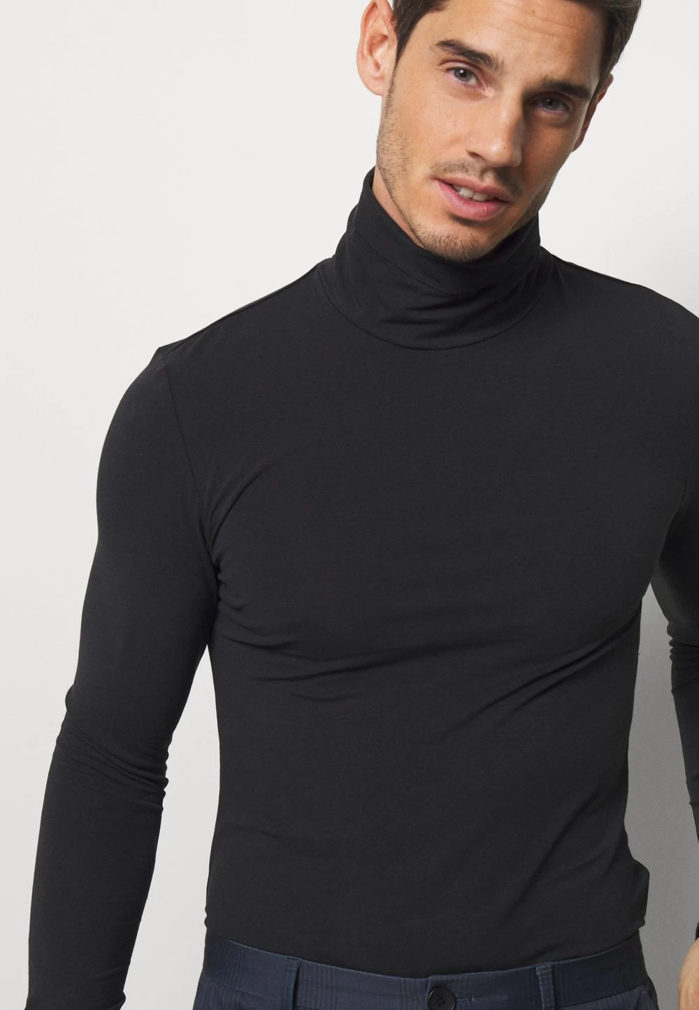 Pier One Qualité Excellente 2 PACK – T-shirt à Manches Longues T-shirts & Polos Col Roulé Homme 5 Pier One Qualité Excellente 2 PACK – T-shirt à Manches Longues T-shirts & Polos Col Roulé Homme – Image 5