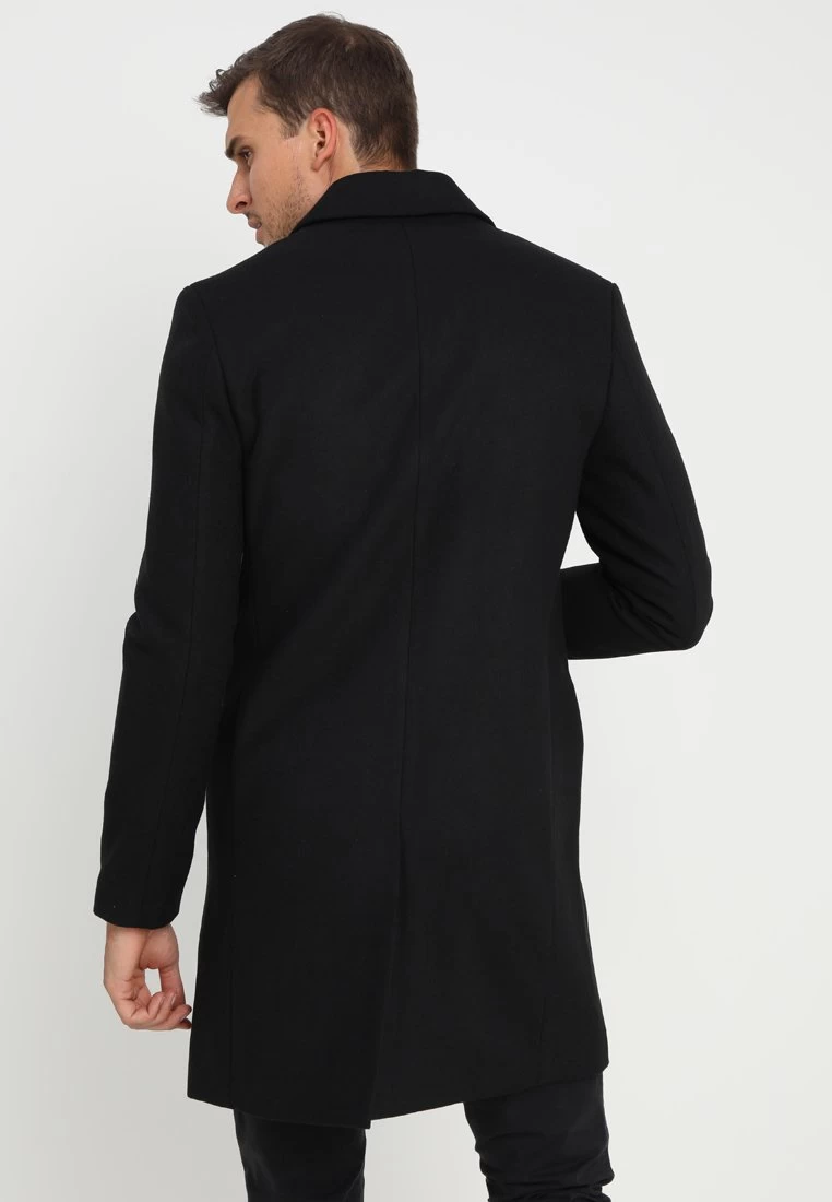 Pier One Excellente Qualité Manteau Classique Manteaux Col Revers Homme 3 Pier One Excellente Qualité Manteau Classique Manteaux Col Revers Homme – Image 3