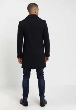 Pier One Qualité Garantie 100% Manteau Classique Manteaux Col Revers Homme -Pier One Boutique fc5107bffd36456a9fc54e1440b82879