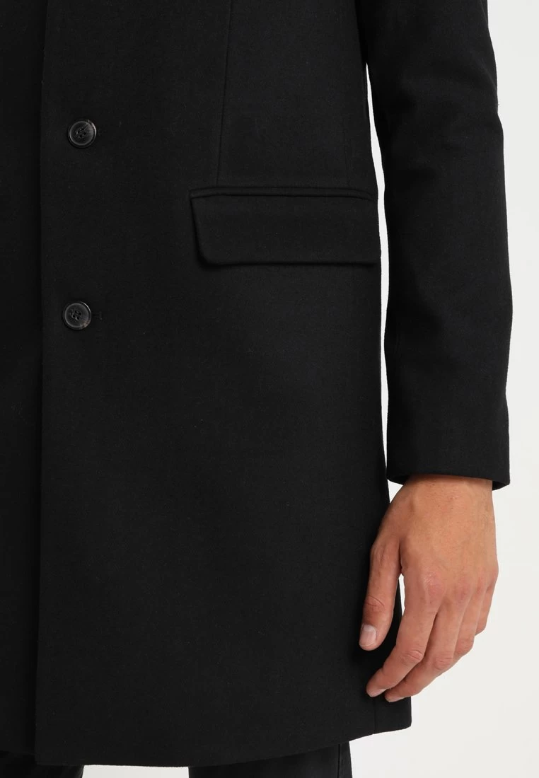 Pier One Excellente Qualité Manteau Classique Manteaux Col Revers Homme 4 Pier One Excellente Qualité Manteau Classique Manteaux Col Revers Homme – Image 4