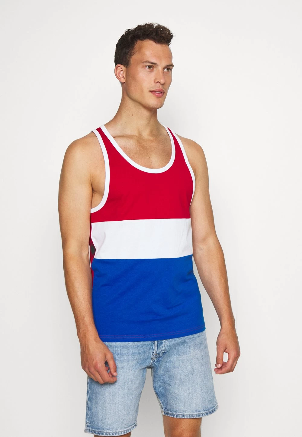 Excellente Qualité Pier One Débardeur T-shirts & Polos Encolure Large Ronde Homme 1 Excellente Qualité Pier One Débardeur T-shirts & Polos Encolure Large Ronde Homme